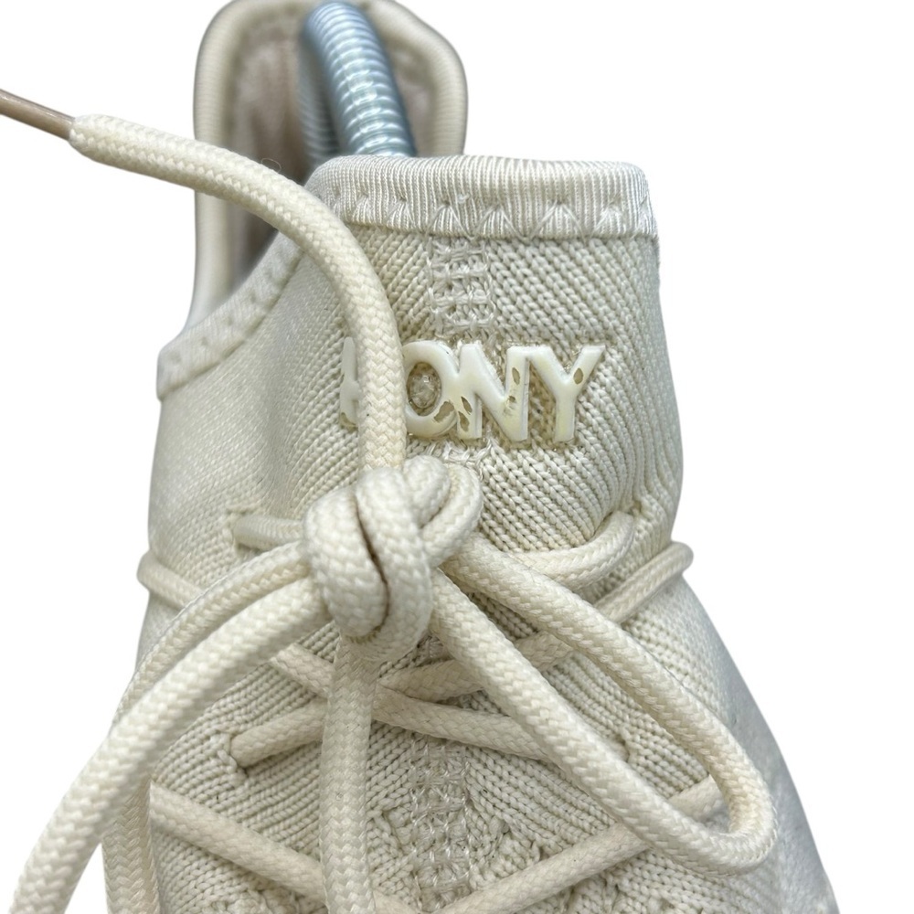PONY PP1 Base Men’s Cream Knit Sneakers Size 11 Casual Athletic Shoes - Picture 8 of 13